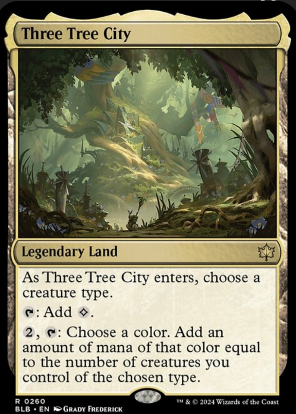 Three Tree land legendary land