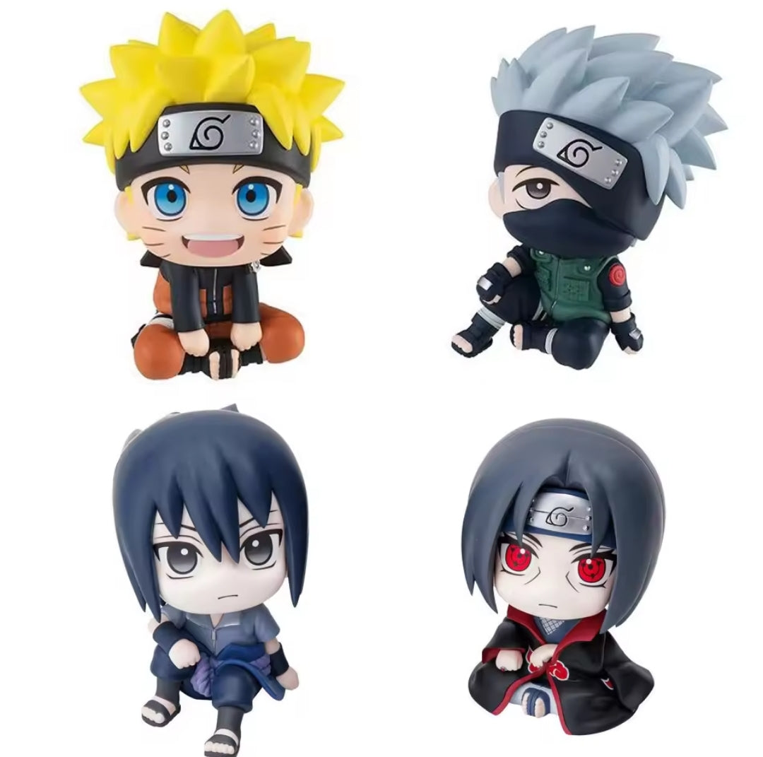 Naruto Kakashi Itachi and Sauske figures